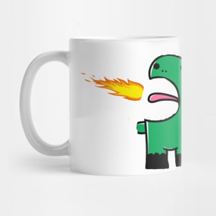 dinosaur fire Mug